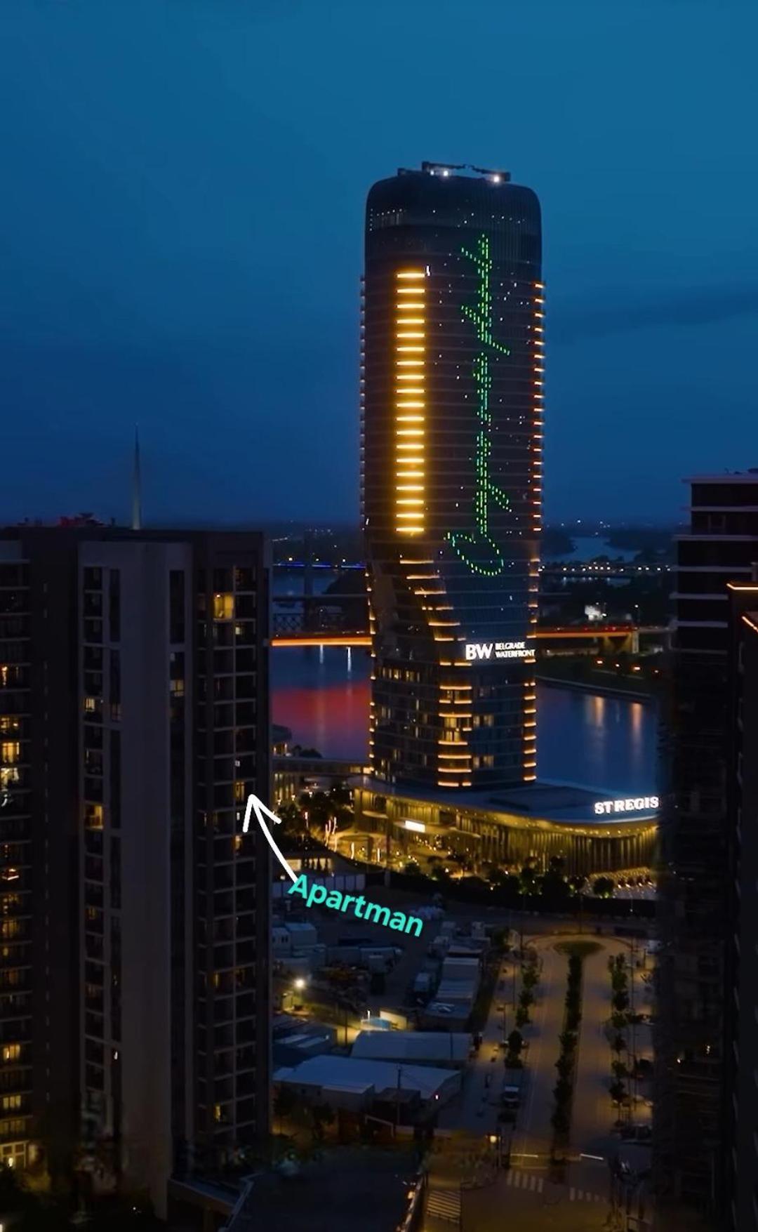 Beograd Na Vodi - BW Arcadia Luxury Daire Dış mekan fotoğraf